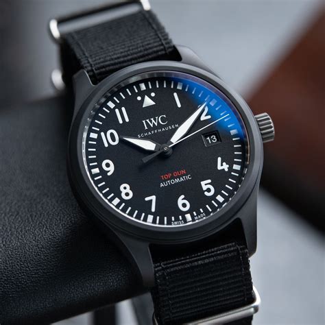 iwc top gun strap size|iwc top gun strap.